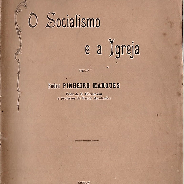 O socialismo e a igreja 1