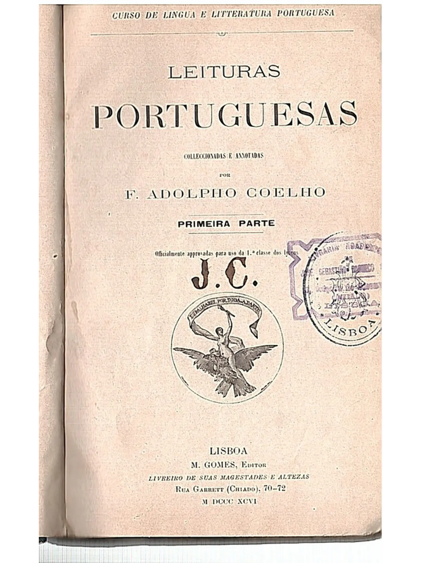 Curso de lingua e litteratura portuguesa - Leituras portuguesas 1