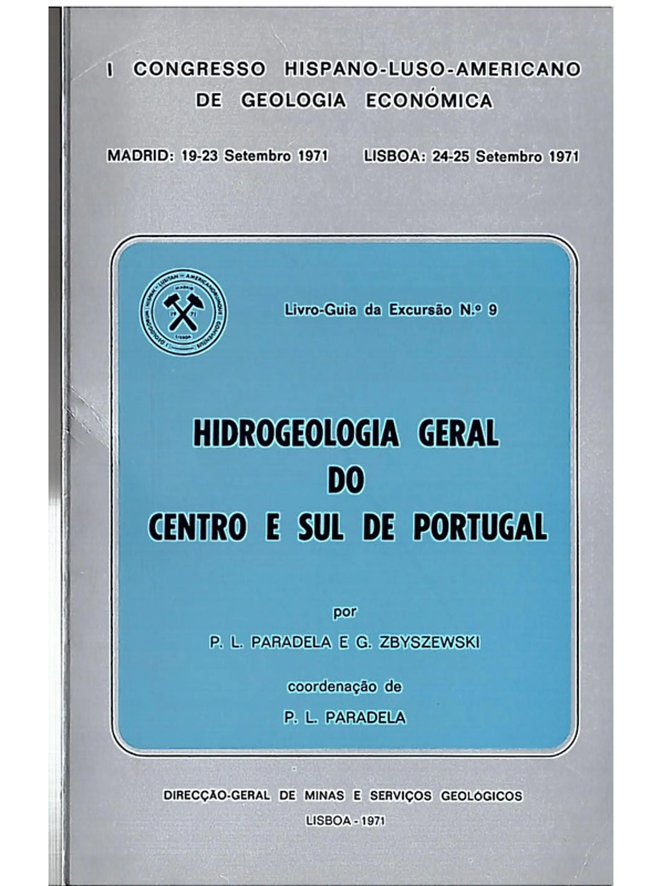Hidrogeologia geral do centro e sul de Portugal 1