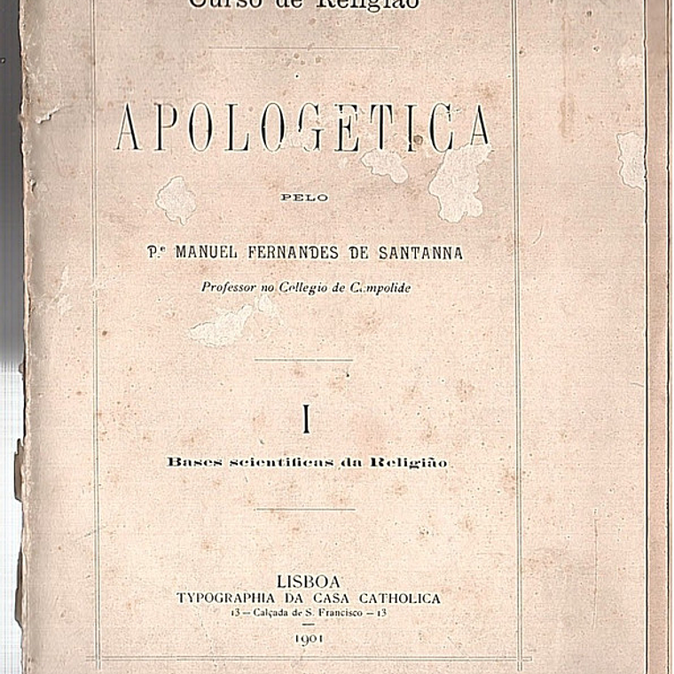 Curso de religião Apologética 1