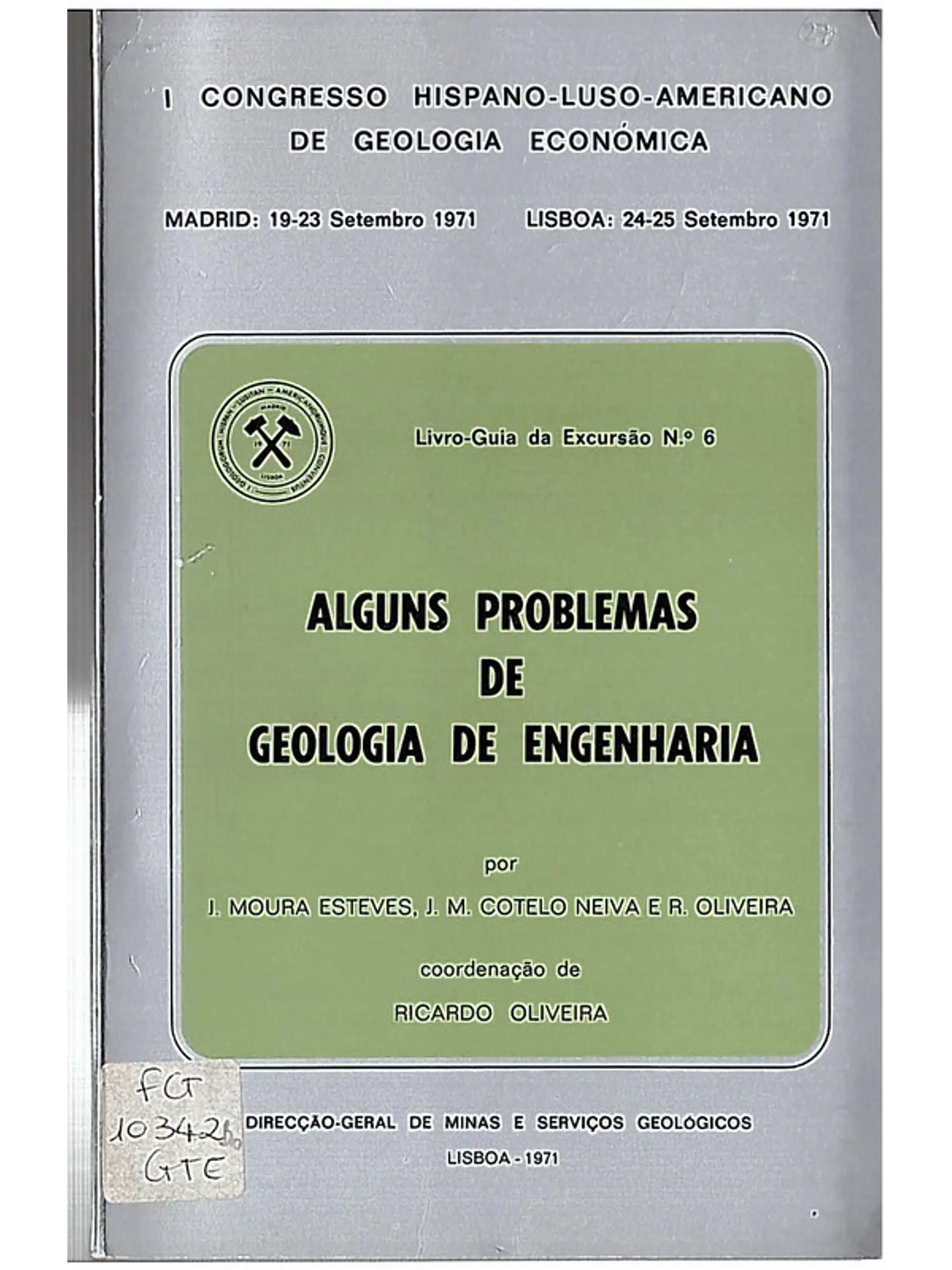 Alguns problemas de geología da engenharia 1