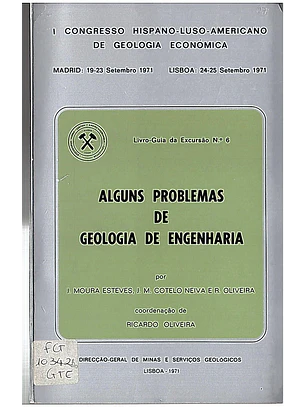 Alguns problemas de geología da engenharia