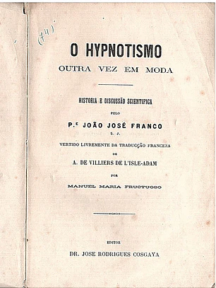 O hypnotismo outra vez em moda
