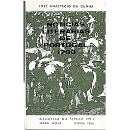 Notícias literárias de Portugal 1780
