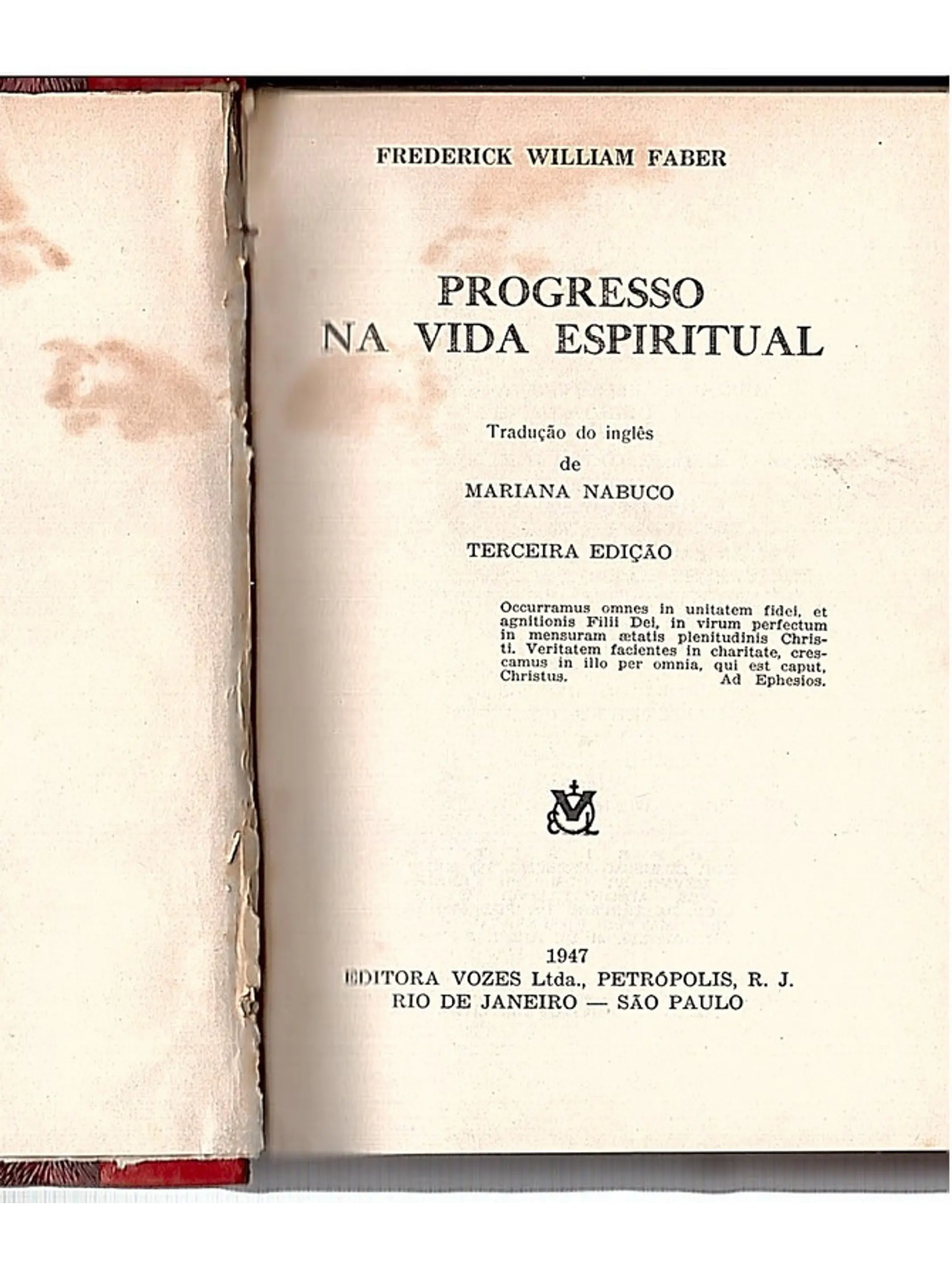 Progresso na vida espiritual 1