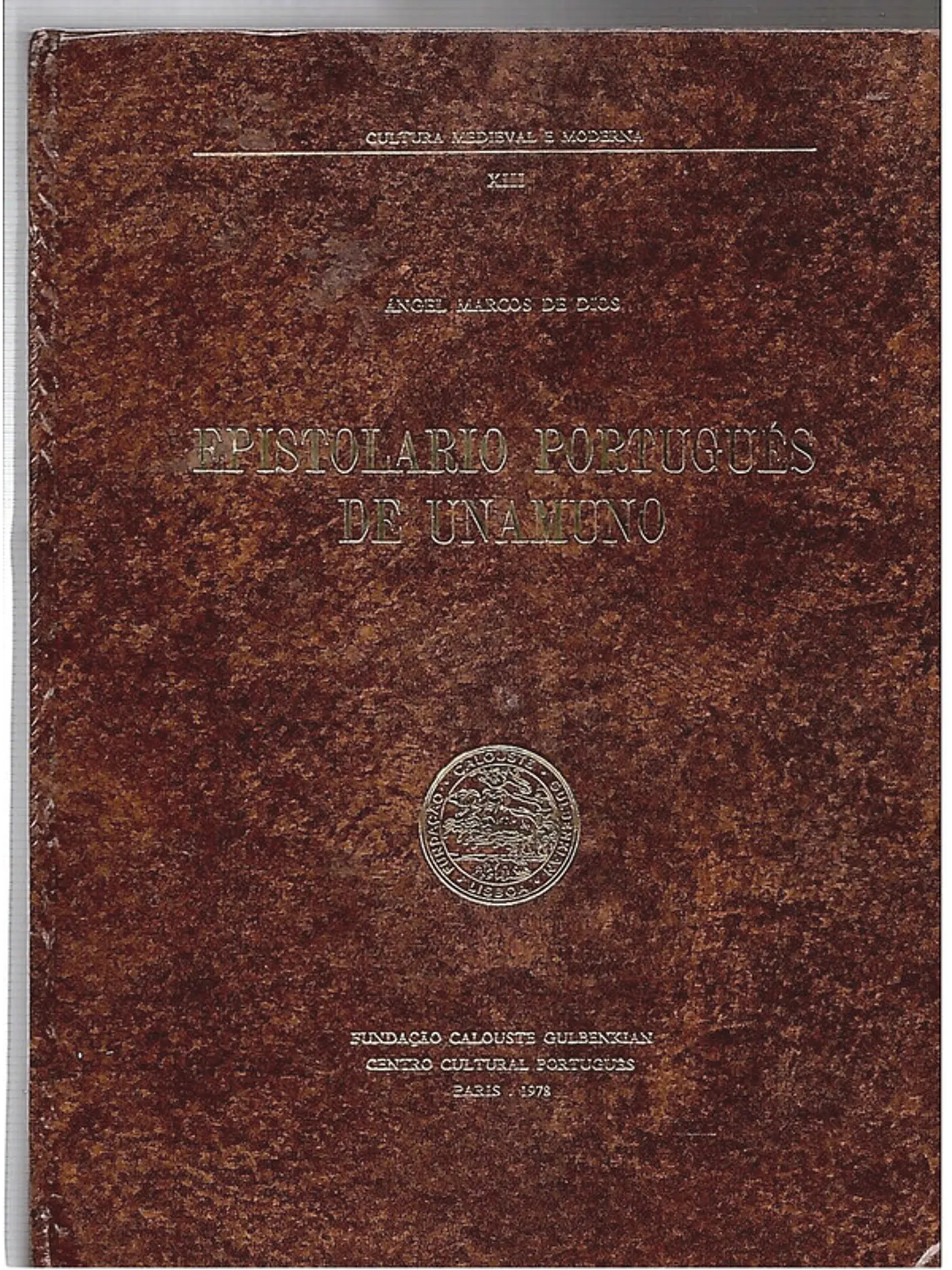Epistolario português de unamuno 1