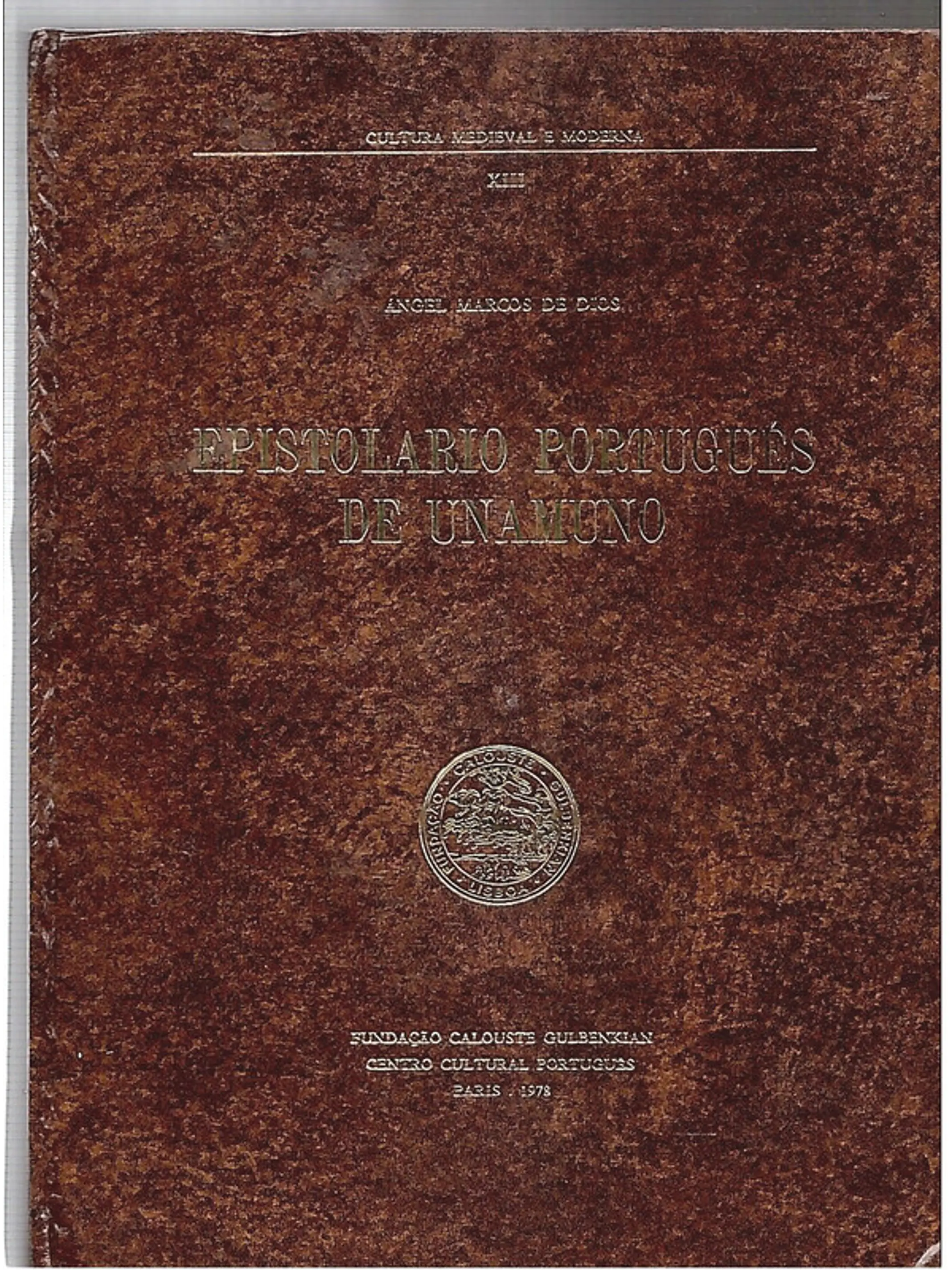 Epistolario português de unamuno 1