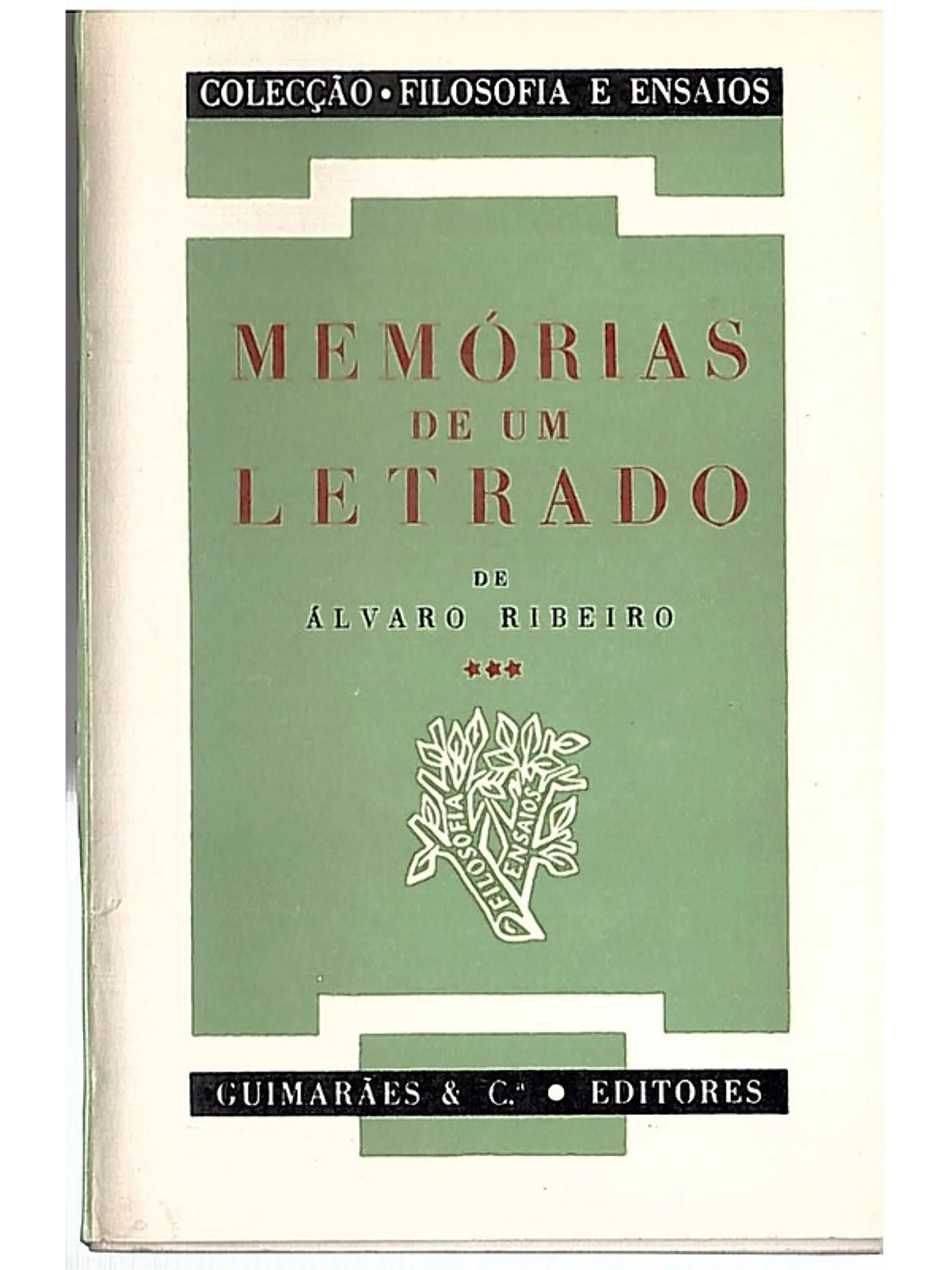 Memórias de um letrado 1