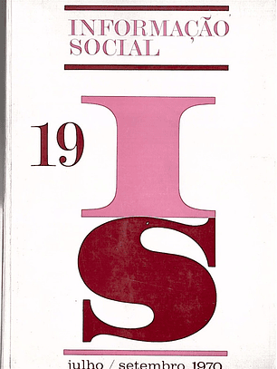 Publicação sobre Informação social set 1970