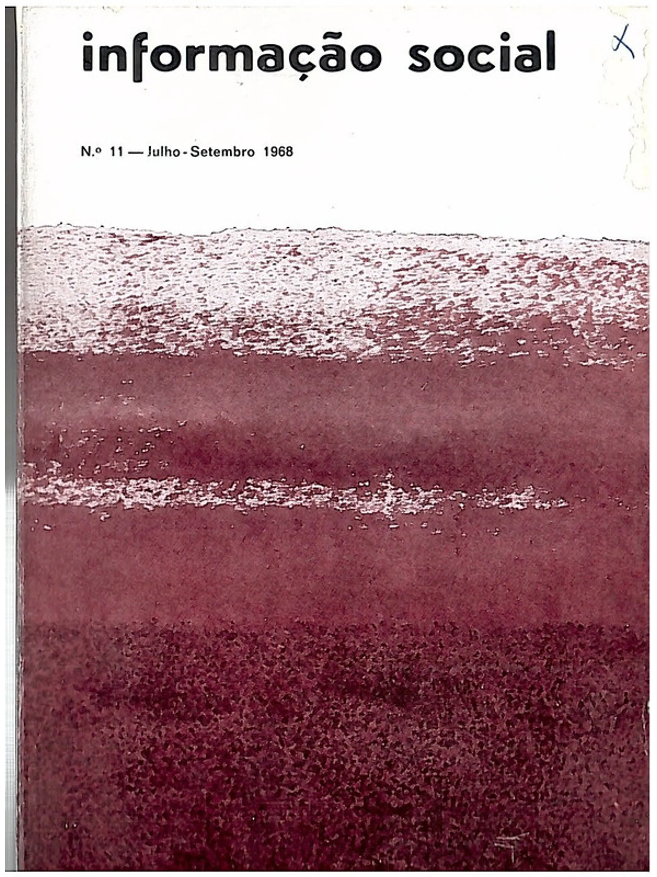 Publicação sobre Informação social set 1968 1