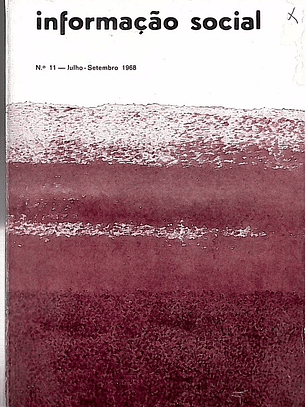 Publicação sobre Informação social set 1968