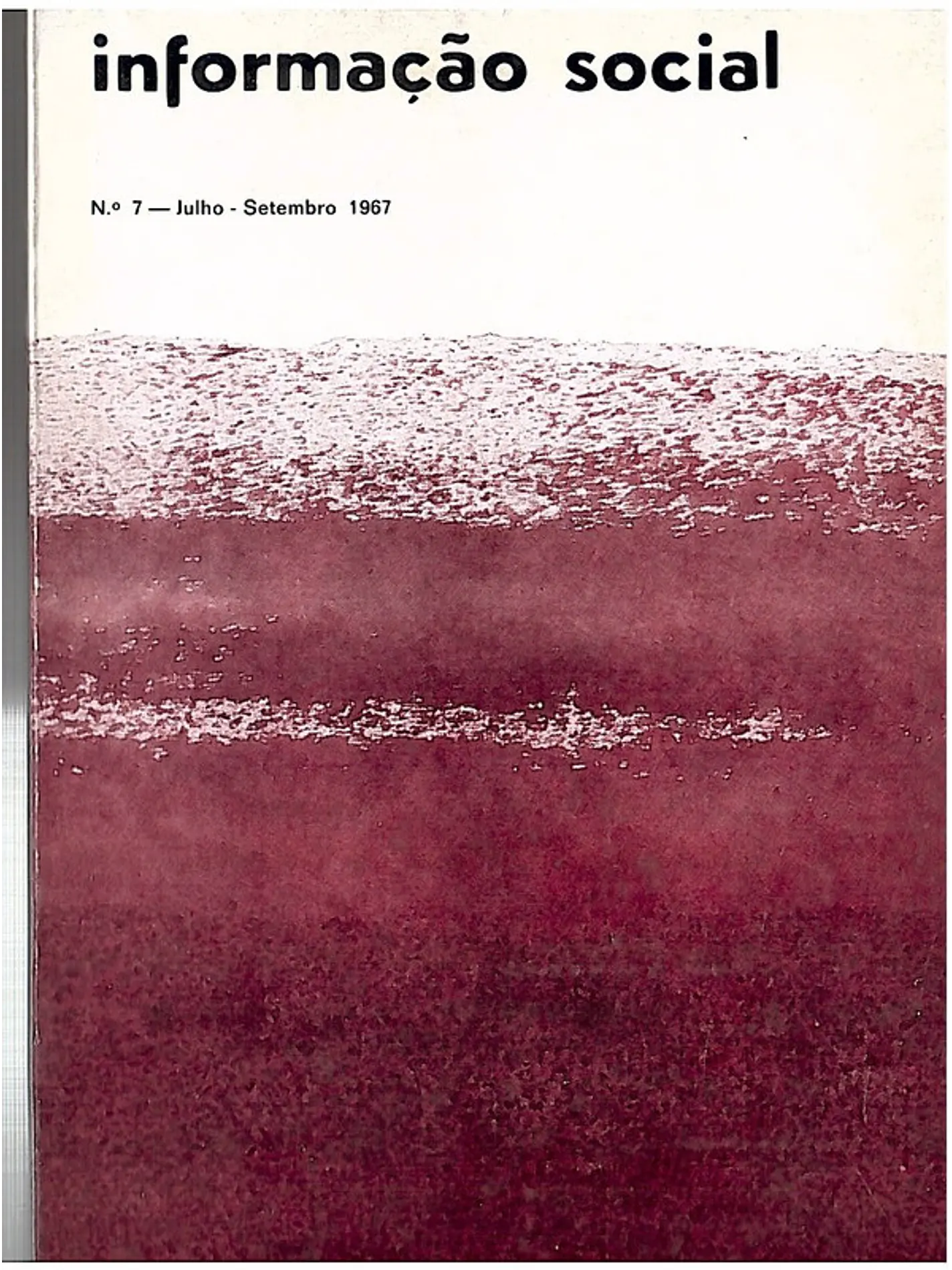 Publicação sobre Informação social set 1967 1