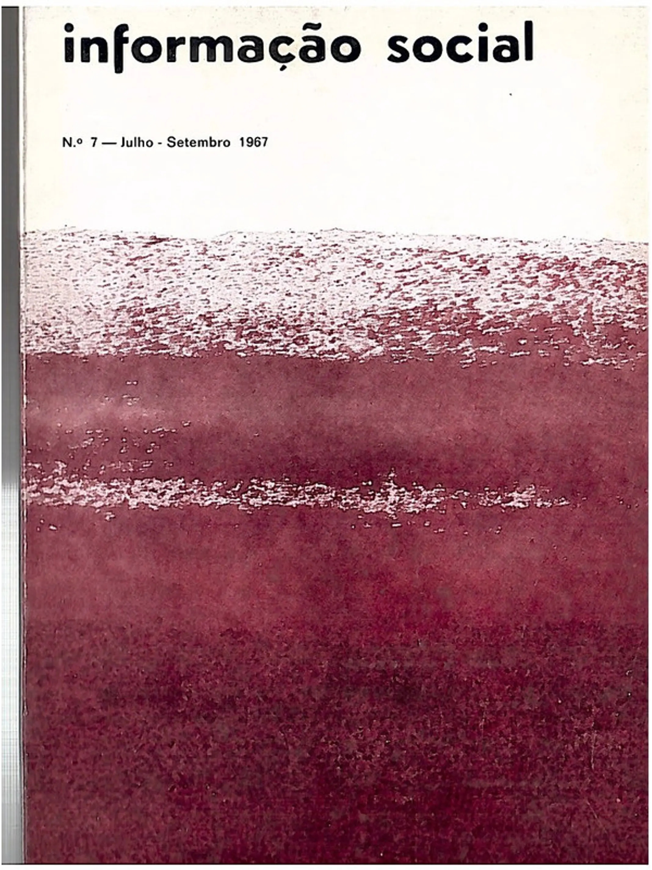 Publicação sobre Informação social set 1967 1