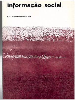 Publicação sobre Informação social set 1967