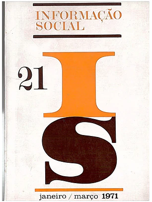 Publicação sobre Informação social mar 1971