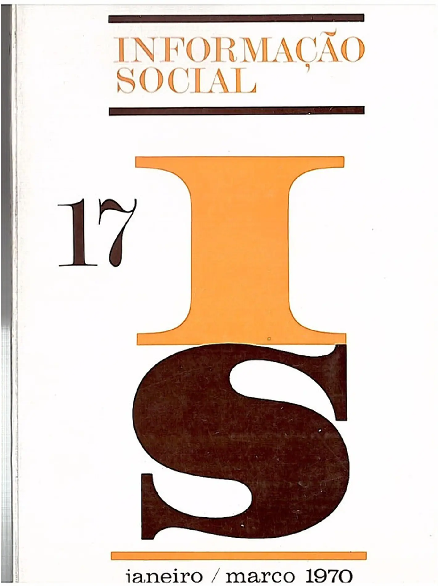 Publicação sobre Informação social mar 1970 1
