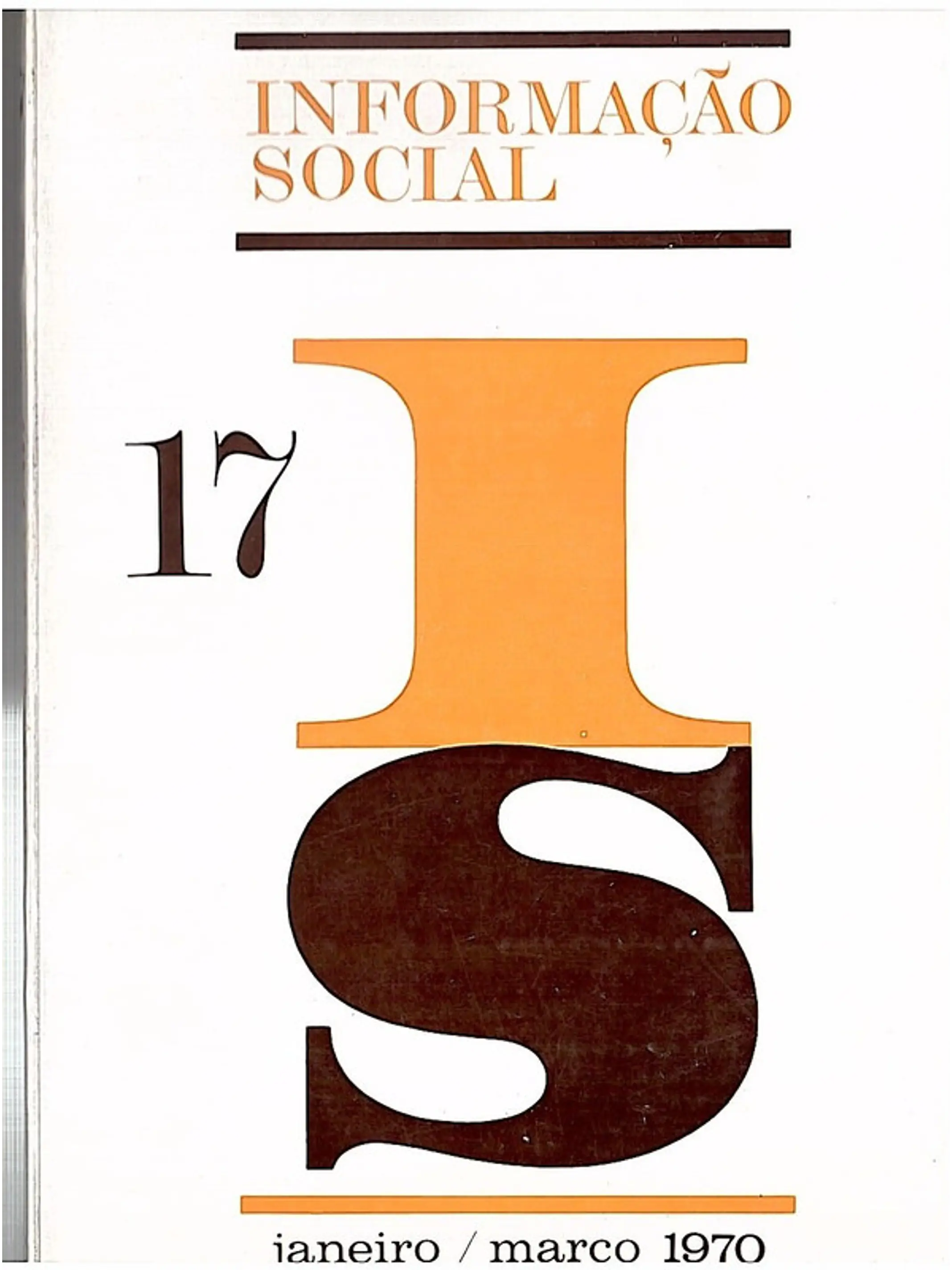 Publicação sobre Informação social mar 1970 1