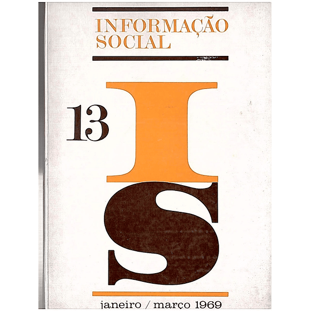 Publicação sobre Informação social mar 1969