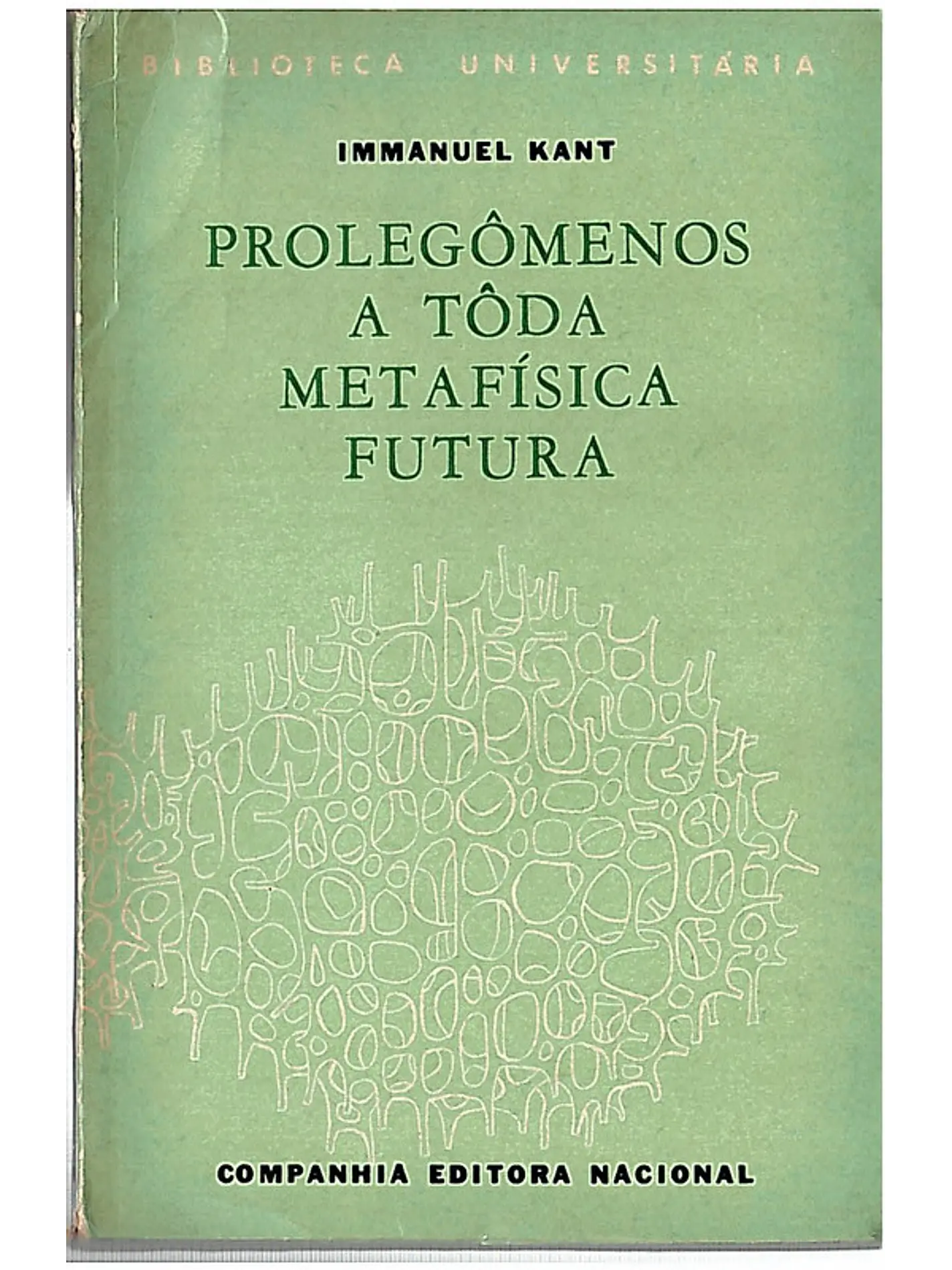Prolegômenos a toda metafisica futura 1