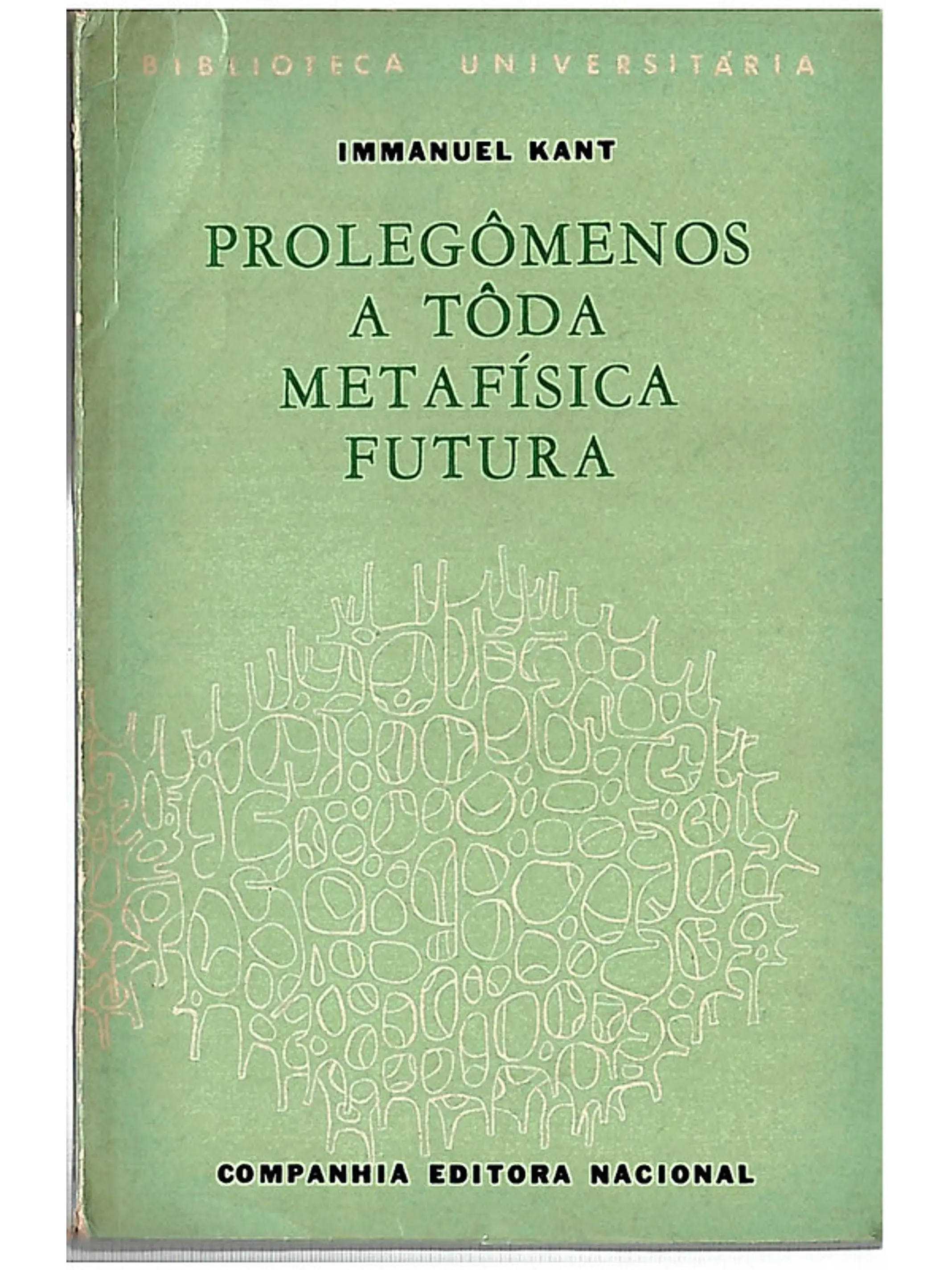 Prolegômenos a toda metafisica futura 1