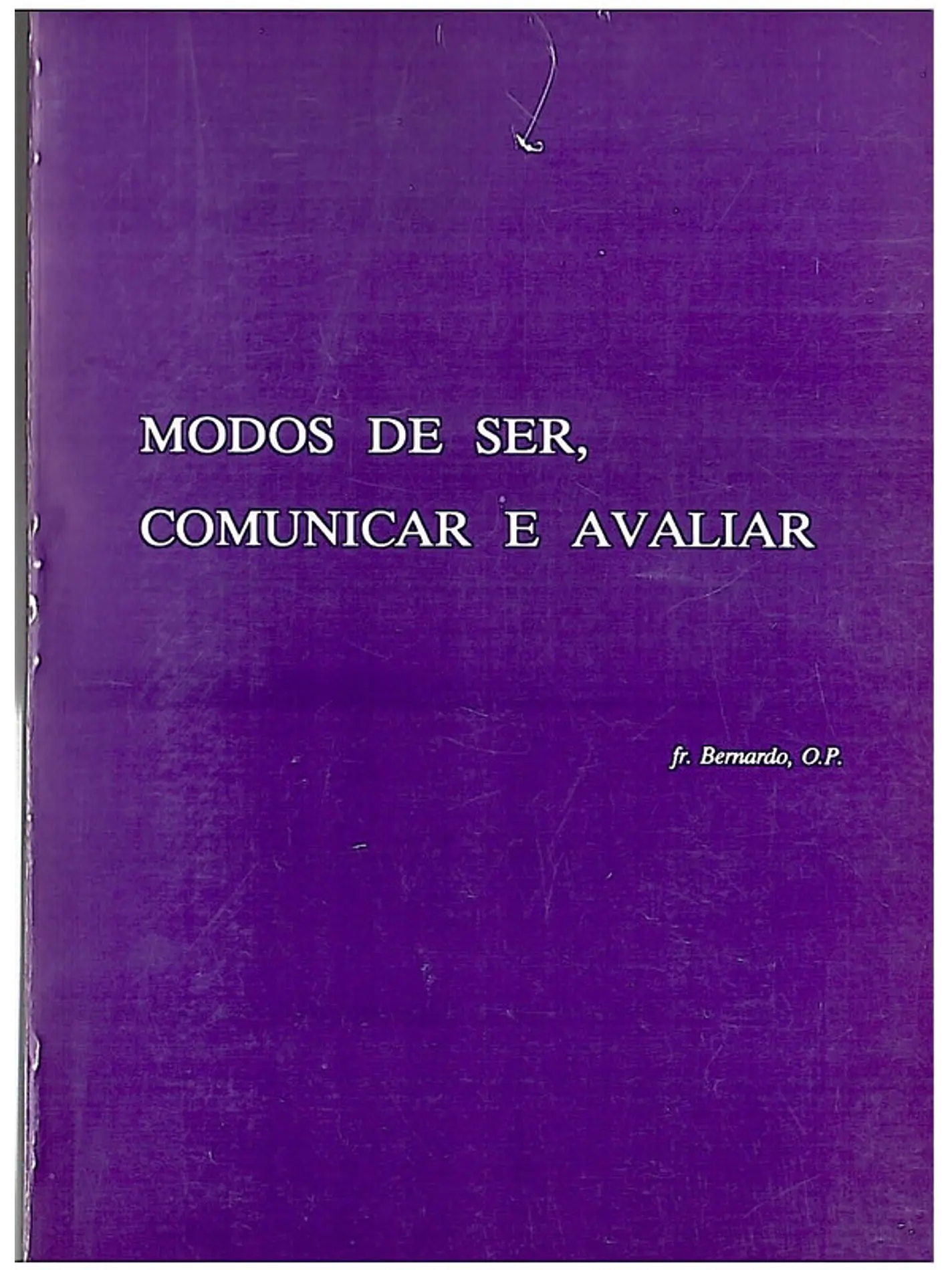 Modos de ser comunicar e avaliar 1