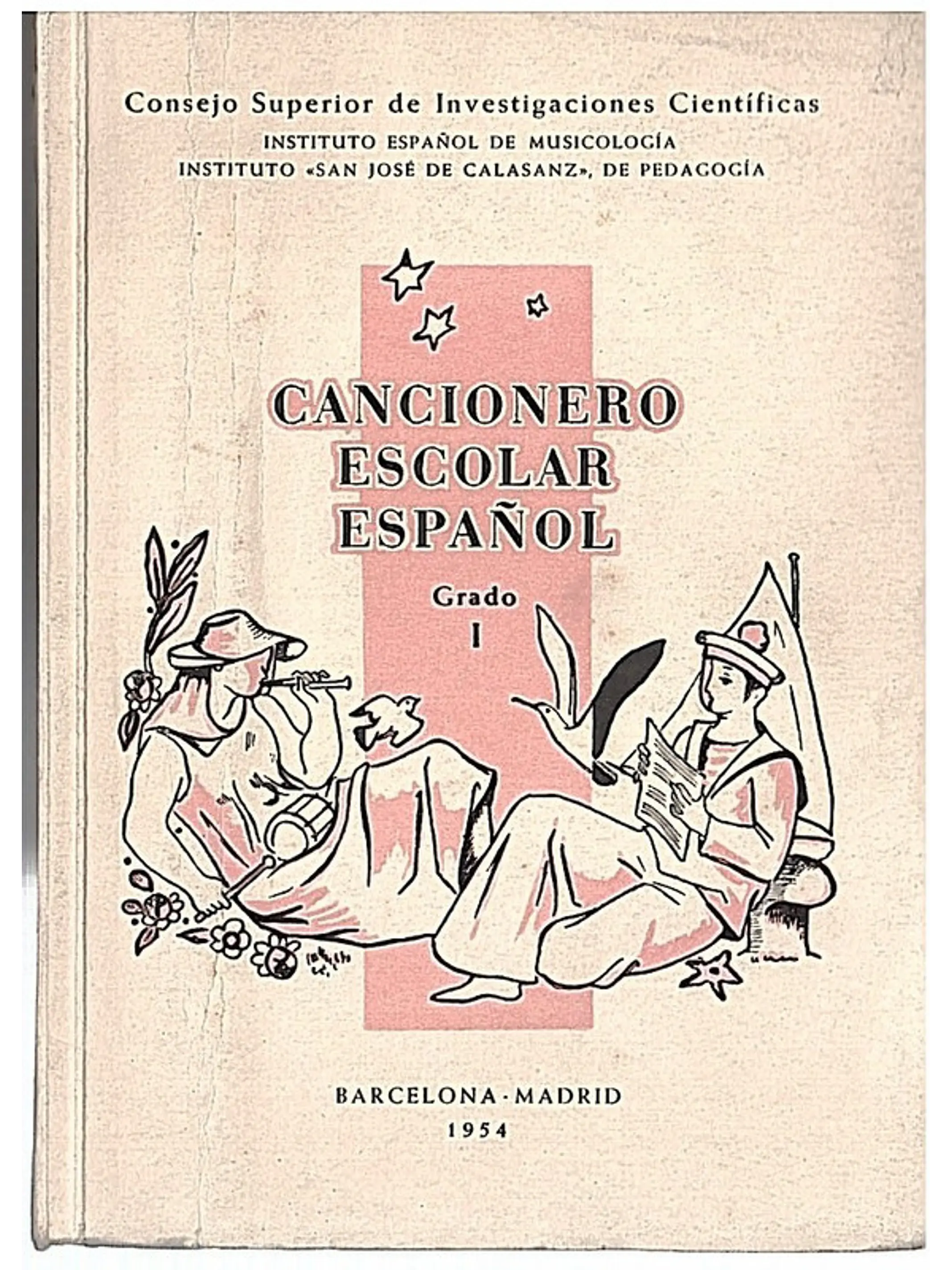 Cancionero escolar español - grado 1 1