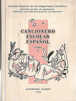 Cancionero escolar español - grado 1