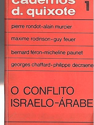 O conflito israelo-árabe