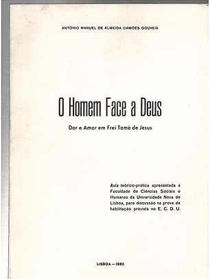 O homem face a Deus