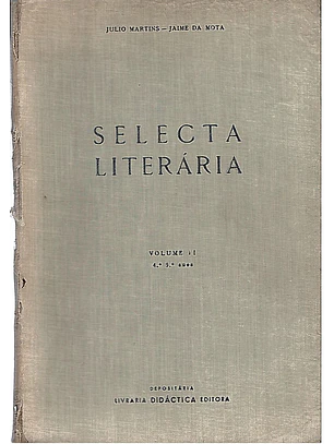 Selecta literária - Volume 2 (4º e 5º anos)