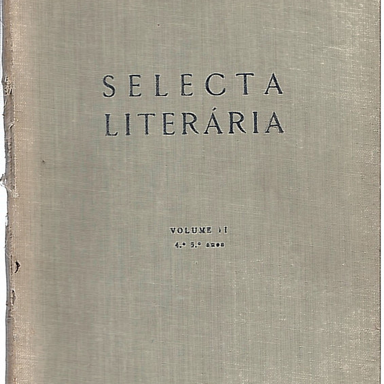 Selecta literária - Volume 2 (4º e 5º anos) 1