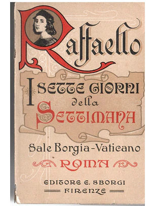 Postais Ilustrados de Raffaello - Os 7 dias da semana