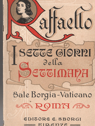 Postais Ilustrados de Raffaello - Os 7 dias da semana