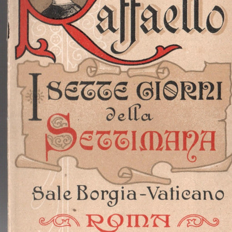 Postais Ilustrados de Raffaello - Os 7 dias da semana 1