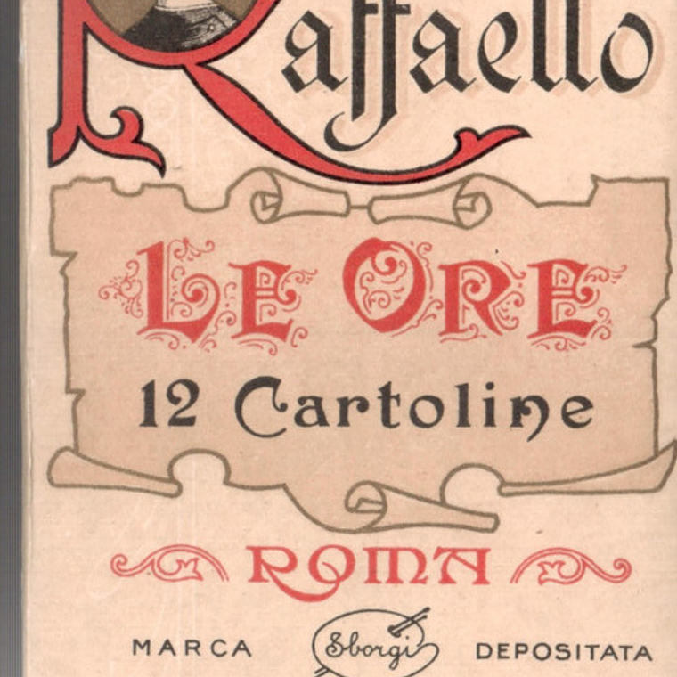 Postais Ilustrados de Raffaello - Conjunto de 12 1