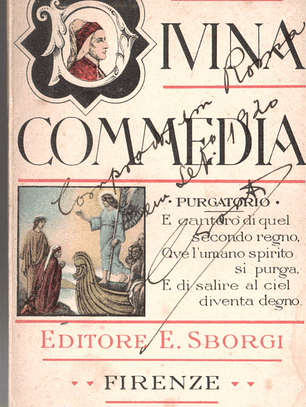 Postais ilustrados - Divina comédia - Purgatório