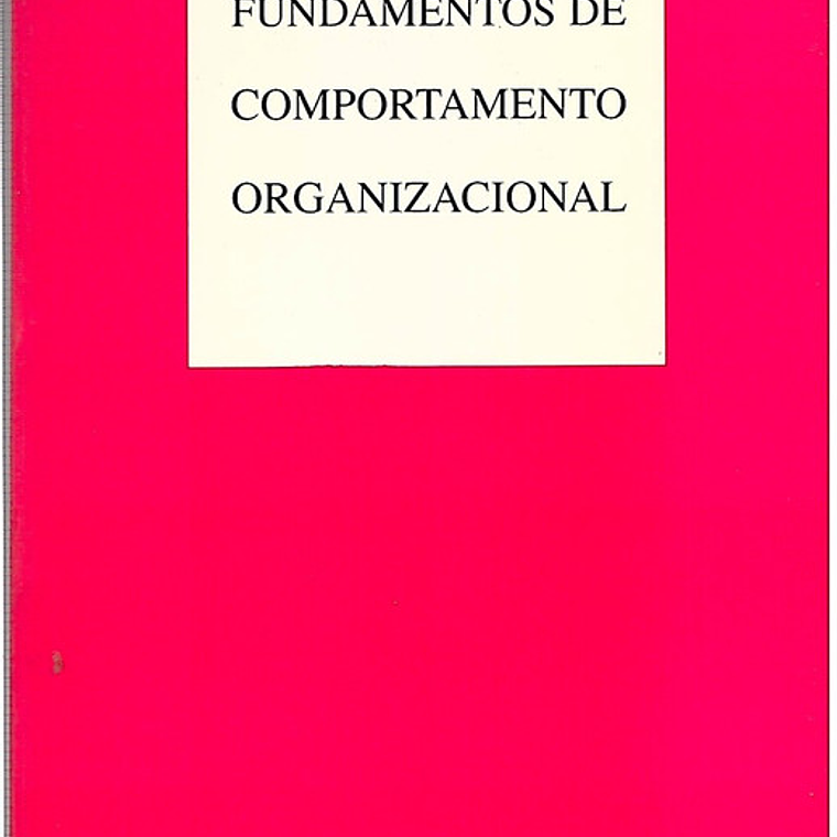 Fundamentos de comportamento organizacional 1