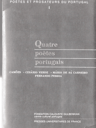 Quatre poetes portugais