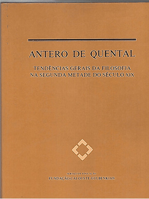 Tendências gerais da filosofia na segunda metade do século XIX