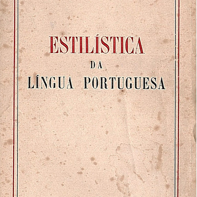 Estilística da língua portuguesa 1
