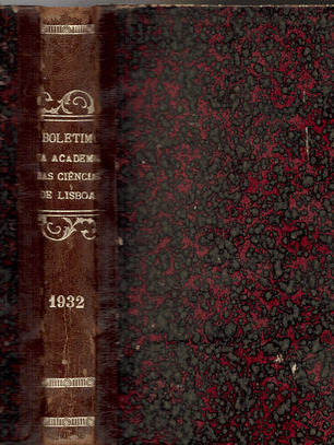 Boletim da Academia das Ciências de Lisboa, Nova Série, Vol. IV (1932)