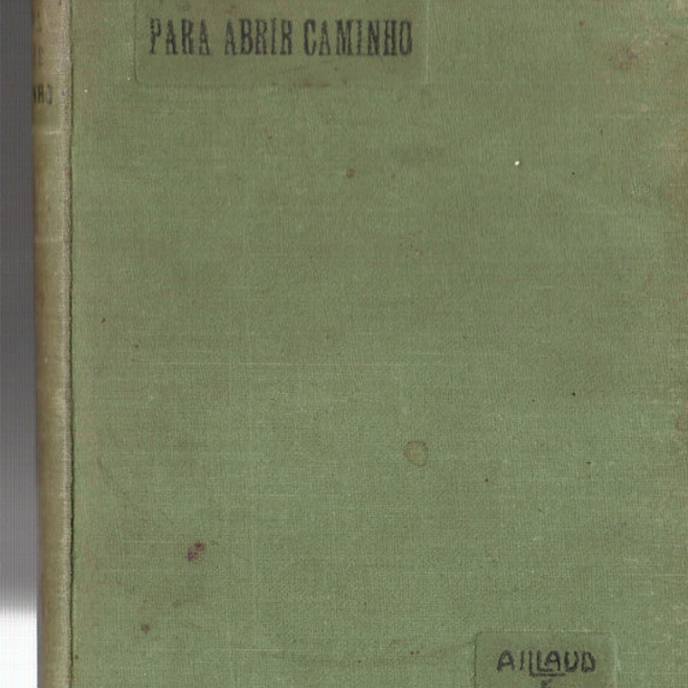 Para abrir caminho na vida 1