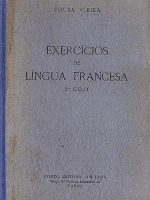 Exercícios de língua francesa