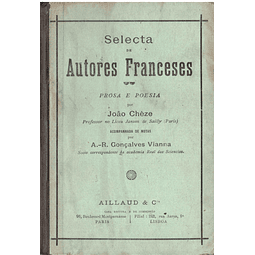 Selecta de autores franceses prosa e poesia