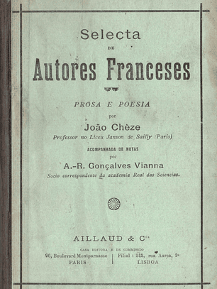 Selecta de autores franceses prosa e poesia