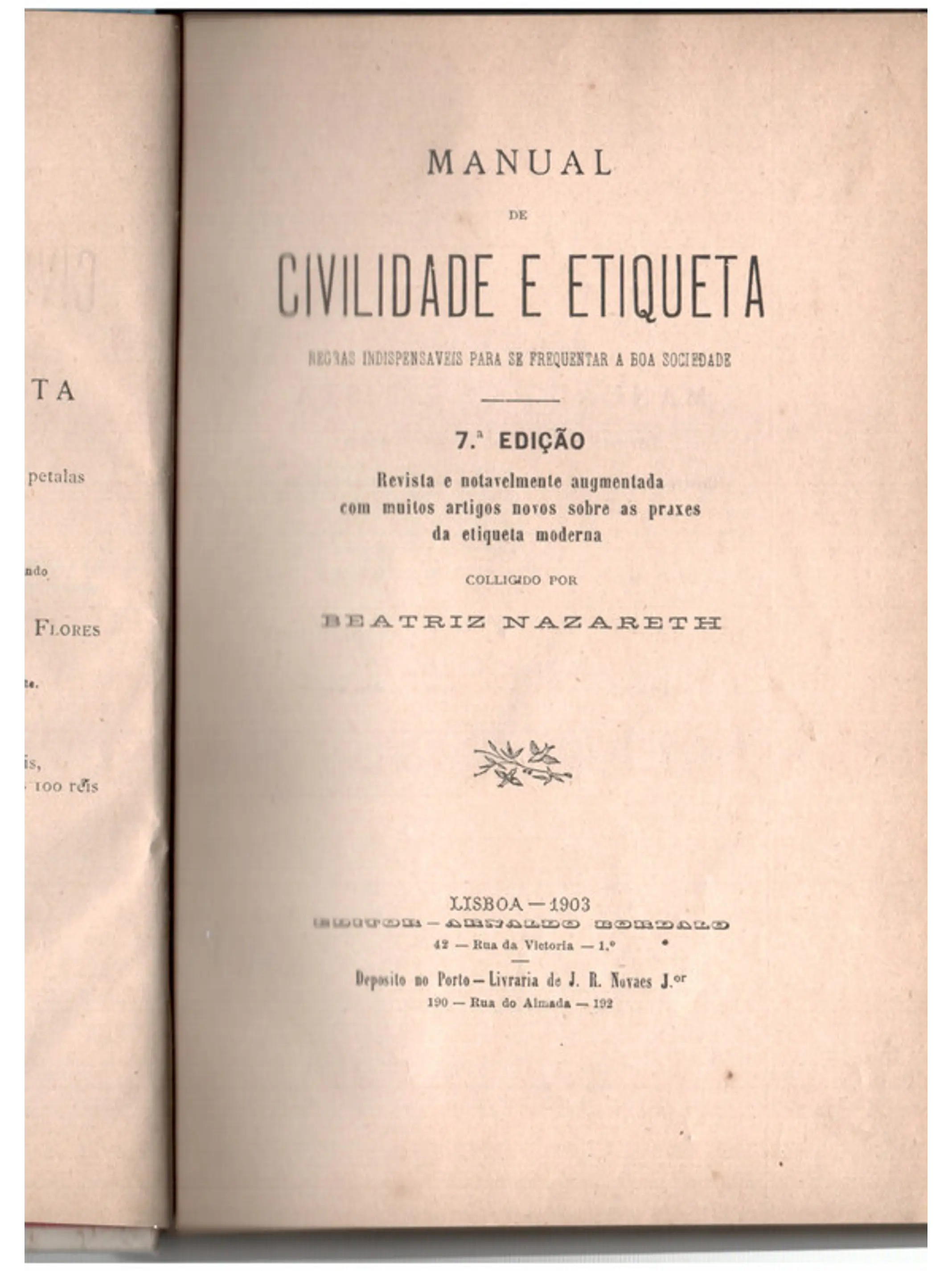 Manual de civilidade e etiqueta 2