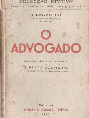 O advogado