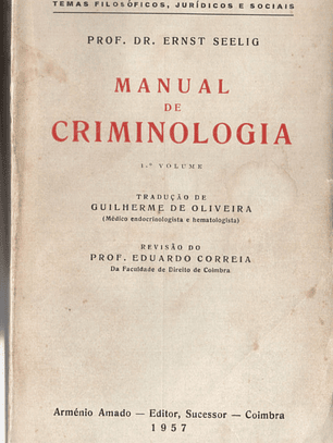 Manual de criminologia