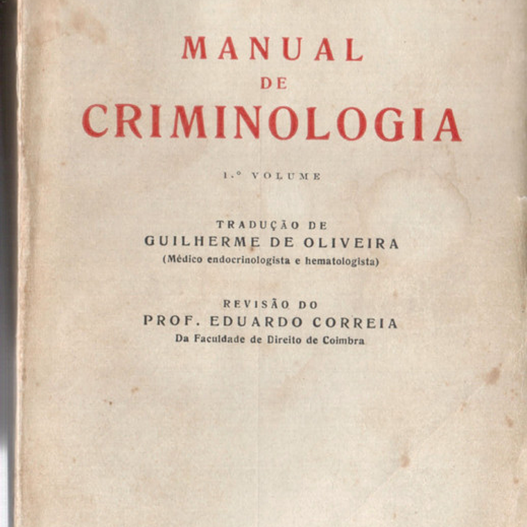 Manual de criminologia 1