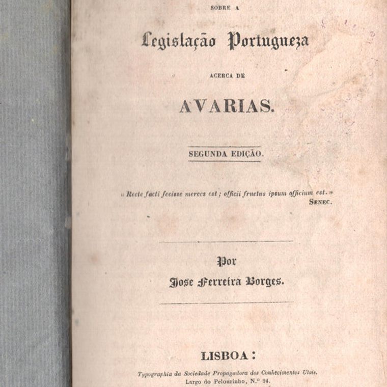 Comentários sobre a legislação portuguesa acerca de avarias 2